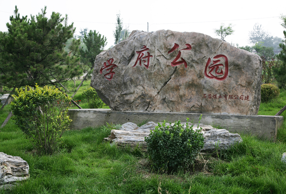 山西盂縣學府公園綠化工程